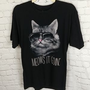 Black Cool Cat Meow's It Goin' Sunglasses